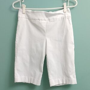George White Bermuda Shorts Tailored Cotton Blend